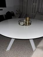 Eettafel 120  cm hoogglans wit, Huis en Inrichting, Tafels | Eettafels, Ophalen, Zo goed als nieuw, 100 tot 150 cm, 100 tot 150 cm