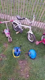 Te koop kinderfietsjes, autoped en helmpjes voor peuters, Ophalen of Verzenden, Minder dan 16 inch