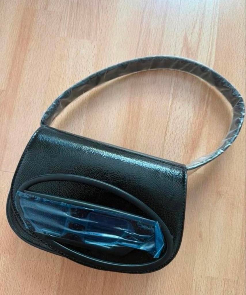Nieuwe Zwarte Diesel Tas, Sieraden, Tassen en Uiterlijk, Tassen | Damestassen, Ophalen of Verzenden, Nieuw, Zwart, Handtas
