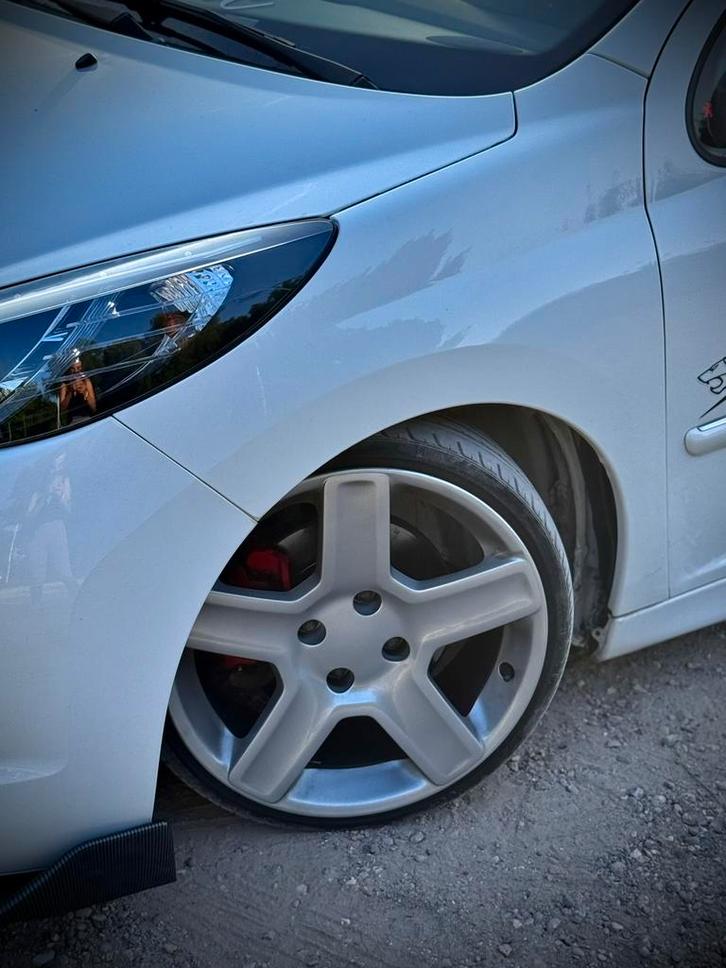 Zeldzame 206/307 RC velgen 4x108 ET28, Auto diversen, Autosport-onderdelen, Zo goed als nieuw, Ophalen