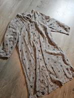 Zijden Blouse - Maat 38/40, Kleding | Dames, Blouses en Tunieken, Ophalen of Verzenden, Zo goed als nieuw, Maat 38/40 (M), Beige