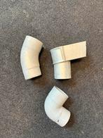 Zinken regenwater afvoer + bochten, Ophalen of Verzenden, Gebruikt