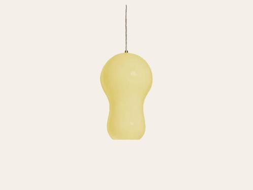 Dark Tsjoepy geel bij TheReSales, Huis en Inrichting, Lampen | Hanglampen, Zo goed als nieuw, Minder dan 50 cm, Kunststof, Metaal
