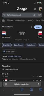Gezocht! 2 kaartjes Polen Nederland 4 september, Tickets en Kaartjes, Losse kaart, Twee personen, September, Nederlands elftal
