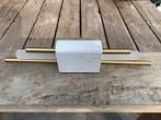 Moderne wandlamp met marmer en messing, Huis en Inrichting, Lampen | Wandlampen, Ophalen of Verzenden, Nieuw, Glas