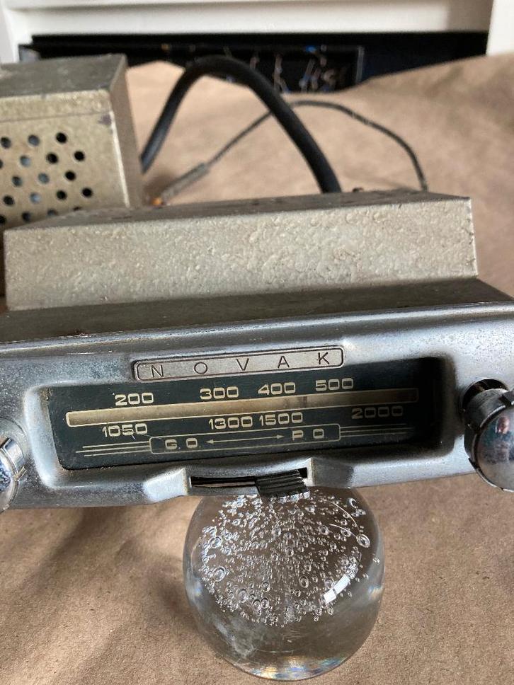 Buizenradio Novak uit de 50-jaren 6 volt, Auto diversen, Autoradio's, Gebruikt, Ophalen