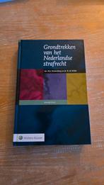 Grondtrekken van het Nederlandse strafrecht, Boeken, Studieboeken en Cursussen, Ophalen of Verzenden, Zo goed als nieuw, WO