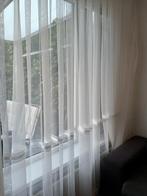 Nieuwe vitrages met strook, Huis en Inrichting, Stoffering | Gordijnen en Lamellen, Ophalen of Verzenden, Nieuw, Minder dan 100 cm