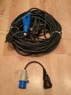 elektra kabel- Bonner Eurolectric 40 mtr + extra, Ophalen of Verzenden, Zo goed als nieuw, Kabel of Snoer