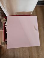 Ikea Kallax kastdeuren roze + planken en bak, Minder dan 50 cm, Gebruikt, Ophalen of Verzenden, Minder dan 100 cm