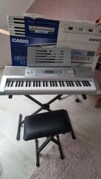 Casio CTK-18 Grijs Keyboard + Krukje, Muziek en Instrumenten, Keyboards, Ophalen of Verzenden, 61 toetsen, Casio