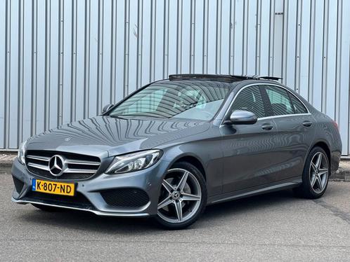 Mercedes-Benz C-Klasse C180d AMG Pano LED Leer 87dkm 2018!, Auto's, Mercedes-Benz, Bedrijf, C-Klasse, Adaptieve lichten, Airbags