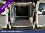 Ford Transit Custom 2.0 TDCI 130pk Automaat L1H1 Euro6 Airco, Stof, 4 cilinders, 2000 kg, Wit