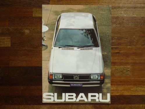 Subaru Hatchback/Sedan/Hardtop/Stationwagen (1981), Boeken, Auto's | Folders en Tijdschriften, Nieuw, Overige merken, Ophalen of Verzenden