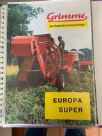 Werktuigfolders, Ophalen of Verzenden, Zo goed als nieuw, Folder