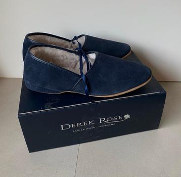 DEREK ROSE LONDEN PANTOFFELS MT:7- 40/41 NIEUW IN DOOS. beschikbaar voor biedingen