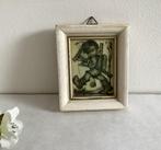 Vintage Prentje Hummel Jongen met Teken en Schilderspullen, Antiek en Kunst, Curiosa en Brocante, Ophalen of Verzenden