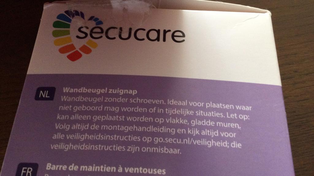 Wandbeugel zuignappen, Eén persoon, Cadeaubon