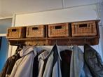 Te koop kapstok incl 4 mandjes, Huis en Inrichting, Woonaccessoires | Kapstokken, Gebruikt, Minder dan 100 cm, Hout, Ophalen