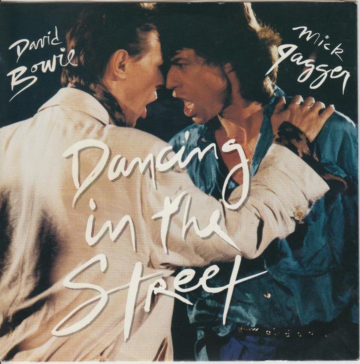 David Bowie and Mick Jagger **Dancing In The Street**, Cd's en Dvd's, Vinyl Singles, Gebruikt, Single, Rock en Metal, 7 inch, Ophalen of Verzenden