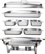 chafing dish chrome 6 bakken, Huis en Inrichting, Keuken | Keukenbenodigdheden