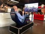 Complete playseat incl. playstation 4 in flightcase, Spelcomputers en Games, Ophalen, Zo goed als nieuw, PlayStation 2, Playseat of Racestoel