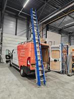 Skyworks Schuifladder 2x16 sporten Premium, Ophalen, Gebruikt, Ladder, Opvouwbaar of Inschuifbaar