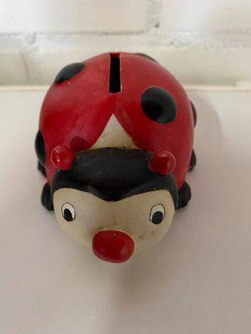 Vintage Spaarpot - Lieveheersbeestje beschikbaar voor biedingen