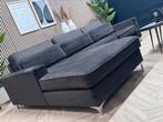 ZGAN Kingsize Velvet Velours Hoekbank - Bruin - 315 x 195, Ophalen, Hoekbank, 300 cm of meer, Zo goed als nieuw