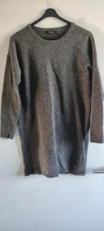 Grijze winterse jurk van Vila, Maat 38/40 (M), Vila, Ophalen of Verzenden, Zo goed als nieuw