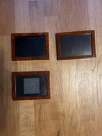 Set van 3 fotolijstjes 12,5 bij 17 cm, Ophalen of Verzenden, Gebruikt