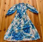 Jus de Pom Jurk / Maxidress - Blauw Wit - Small / Medium, Maat 38/40 (M), Blauw, Ophalen of Verzenden, Zo goed als nieuw