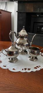 Verzilverd Theeservies Set, Ophalen of Verzenden, Zilver