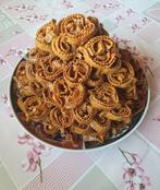 Chebakia (verschillende soorten) Instagram: @berberbanket, Ophalen