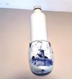 Delfts blauw aardewerk klomp met vaste drankfles. Apart., Antiek en Kunst, Antiek | Keramiek en Aardewerk, Ophalen of Verzenden