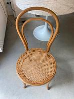 Thonet cafestoel origineel beuken met prima webbing zitting, Ophalen