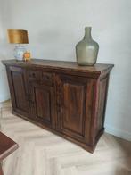 Dressoir van oud Colombiaans hout, Ophalen, 100 tot 150 cm, Zo goed als nieuw, 25 tot 50 cm