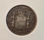 Spanje 1 Peseta 1899 - Alfonso XIII - SG.V., Verzenden, Overige landen, Losse munt, Zilver