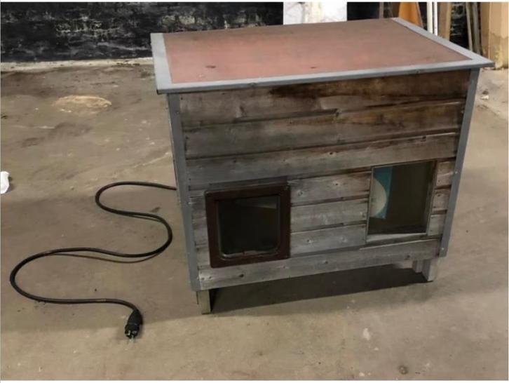 kattenhuis, Dieren en Toebehoren, Katten-accessoires, Zo goed als nieuw, Ophalen