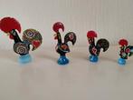 Set van 4 Portugese hanen 4 x haan Portugal oplopend in maat, Ophalen of Verzenden, Zo goed als nieuw, Dier