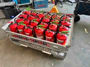 Partij van 33 brandblussers Eco Schuim 6 liter beschikbaar voor biedingen