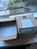 45 Witte Octagon Tegels + Zwarte Passtukjes, Doe-het-zelf en Verbouw, Tegels, Ophalen, Keramiek, Nieuw, 20 tot 40 cm