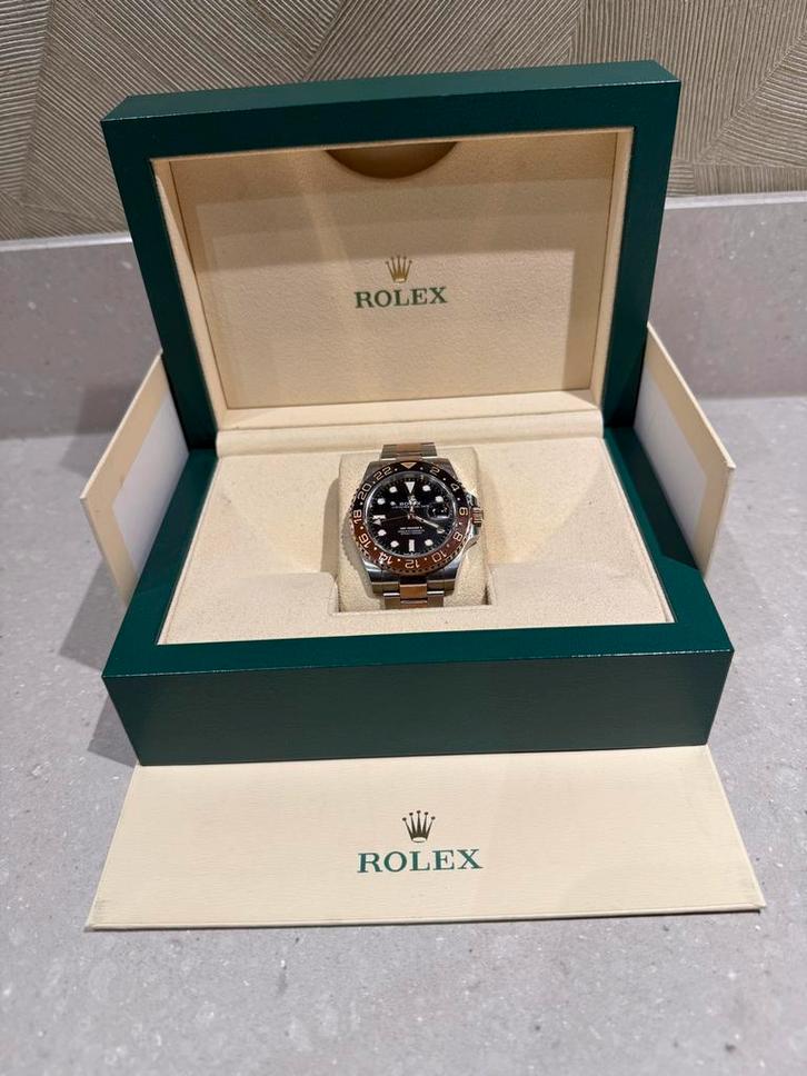 Rolex GMT-Master II 126711CHNR Fullset - 2019, Sieraden, Tassen en Uiterlijk, Horloges | Heren, Zo goed als nieuw, Polshorloge