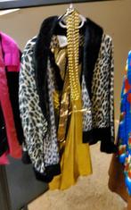 Carnaval kleding, ordie, flodder ,goud en veel accessoires, Ophalen of Verzenden, Zo goed als nieuw, Carnaval