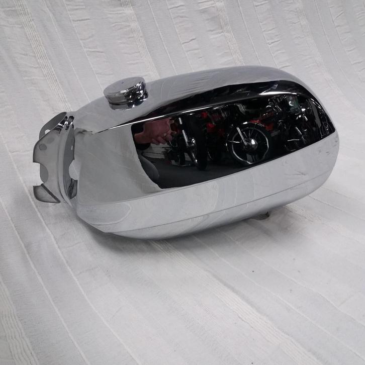 Kreidler Blok-Tank RS 50/RMC-S chroom, Fietsen en Brommers, Brommeronderdelen | Kreidler, Nieuw, Tank, Ophalen of Verzenden