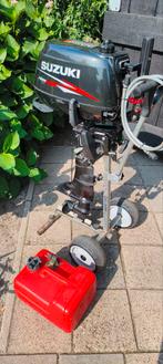 Suzuki 5pk 4 takt, Ophalen, Zo goed als nieuw, Benzine, 5 tot 10 pk