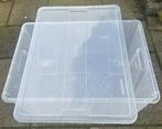 Opbergbox (2x)., Ophalen, 40 tot 60 cm, Bak of Kist, 75 tot 100 cm