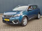 Peugeot 5008 1.2 PureTech Active Leer Navi Airco Carplay, Auto's, Voorwielaandrijving, Gebruikt, 1199 cc, 7 stoelen