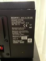 Sony SS-CSE Speaker system, Ophalen, Zo goed als nieuw, Front, Rear of Stereo speakers, Sony