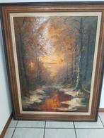 Schilderij van John Bevort, Antiek en Kunst, Kunst | Schilderijen | Klassiek, Ophalen of Verzenden